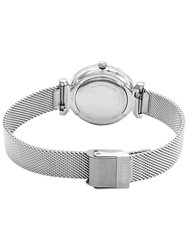 Carlie ES4432 Elegant Japanese Movement Fashionable Three-Hand Stainless Steel Watch