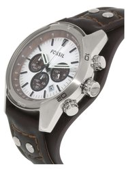 Coachman Chronograph CH2565 Elegant Japanese Movement Leather Fashionable Watch