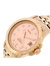 ES4748 Elegant Japanese Movement Fashionable Three-Hand Date Rose Gold-Tone Stainless Steel Watch