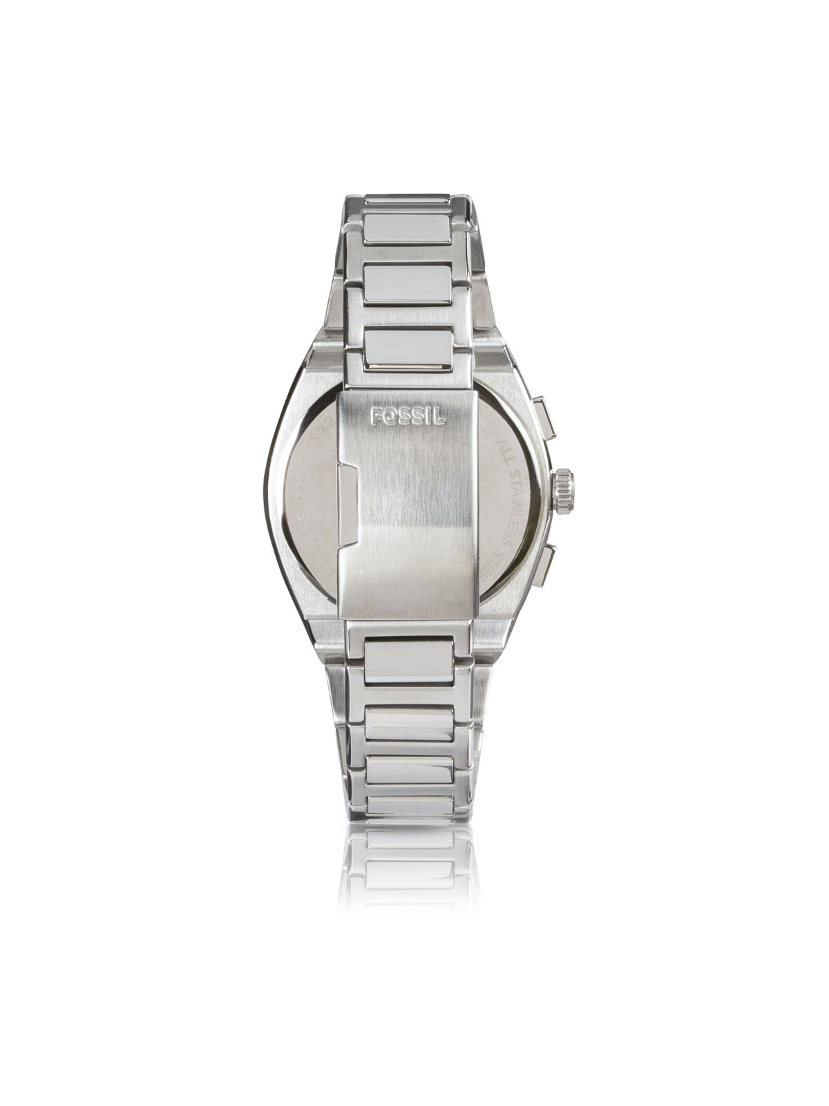 Fossil Silver Everett FS5821 Elegant Japanese Movement Fashionable