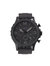 Fossil Nate JR1401 Elegant Japanese Movement Fashionable Chronograph Black Stainless Steel Watch - Black