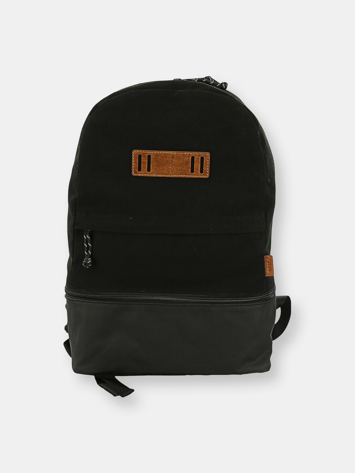 Fossil Black Summit Canvas Backpack for Men Verishop