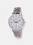 Fossil Women's Mini Jacqueline ES4631 Silver Leather Quartz Fashion Watch - Silver