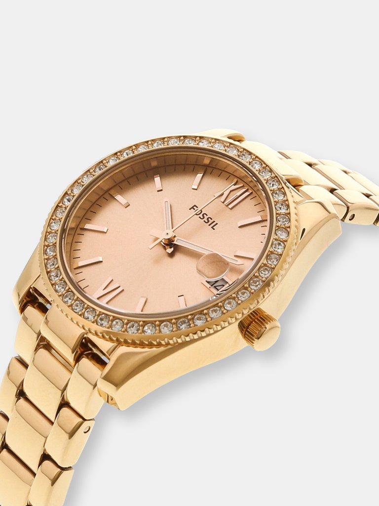 Fossil Rose-Gold Women's Tailor ES4318 Rose-Gold Stainless-Steel