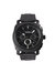 FS4552 Elegant Japanese Movement Fashionable Machine Chronograph Black Stainless Steel Watch - Black