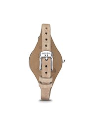 Georgia Bone ES2830 Elegant Japanese Movement Fashionable Leather Watch