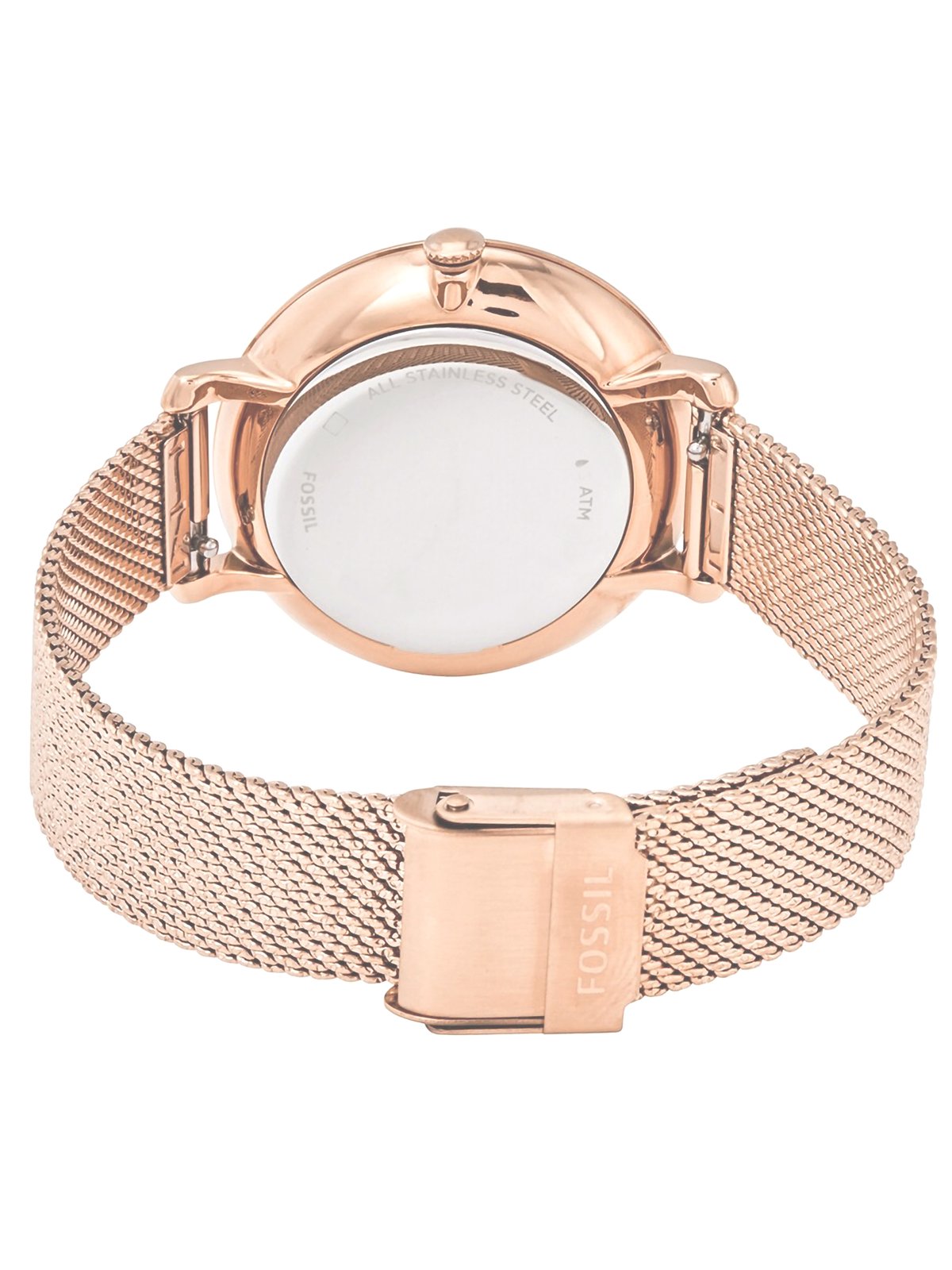 Fossil Rose Gold Jacqueline ES4352 Elegant Japanese Movement