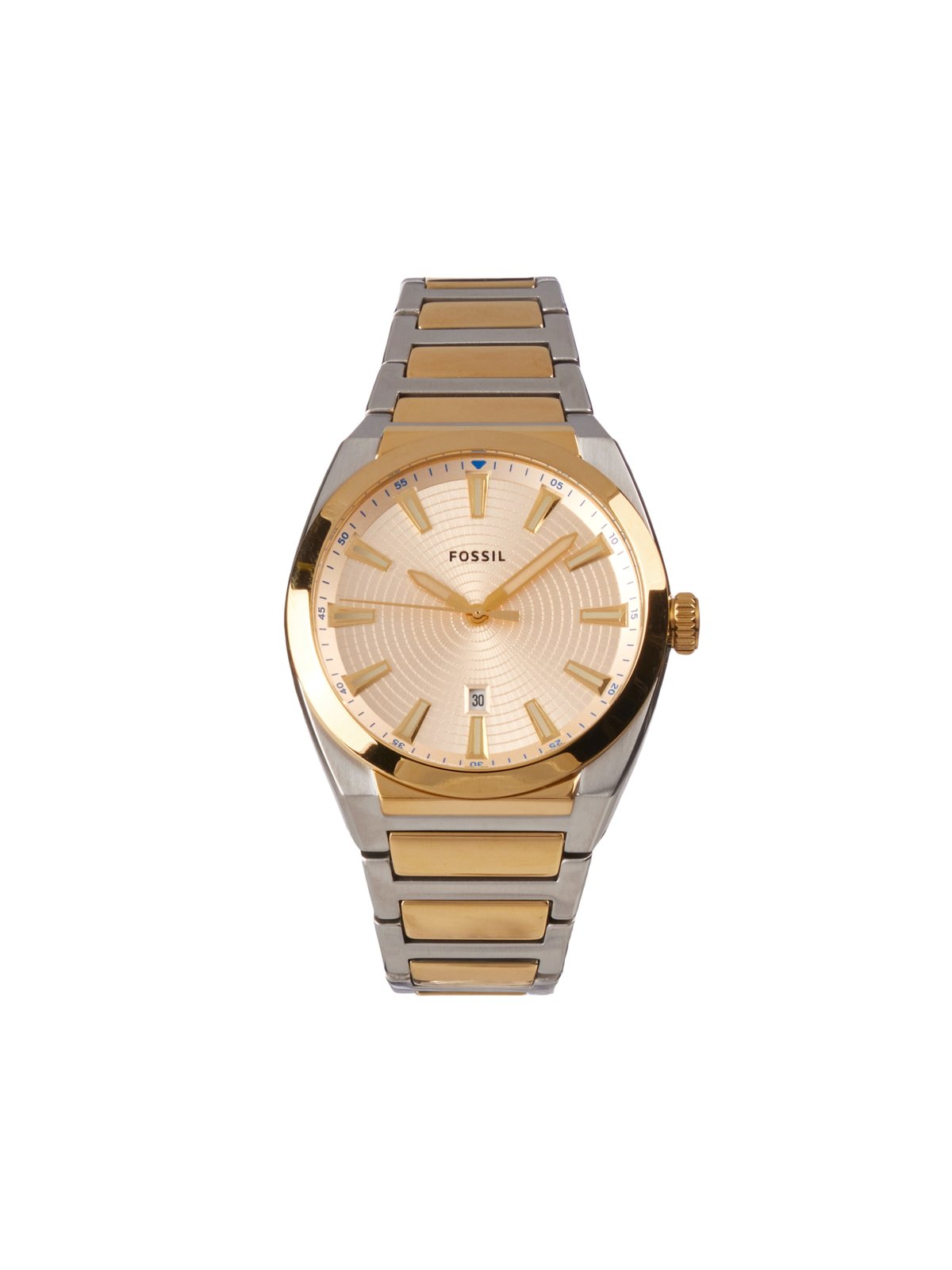 Fossil Men's FS5823 Gold/Silver Everett Dress Watch