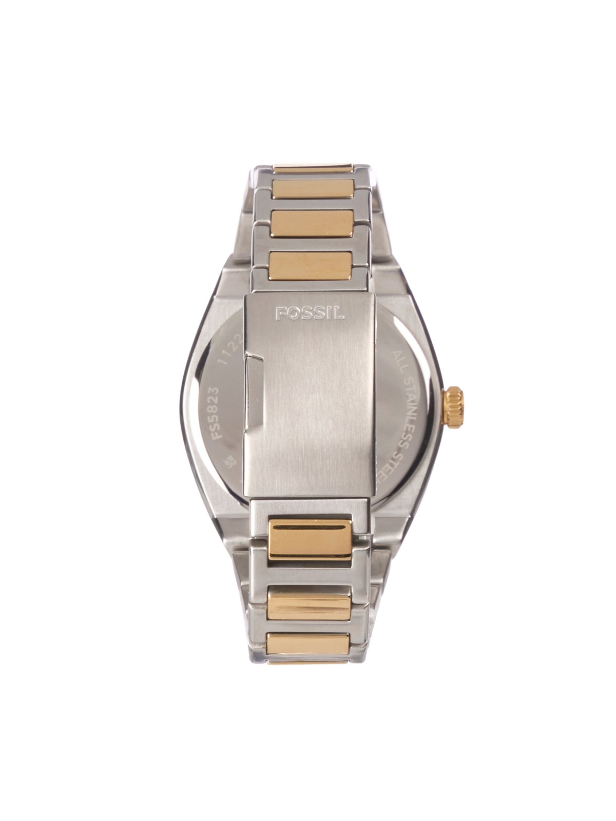 Fossil Men's FS5823 Gold/Silver Everett Dress Watch