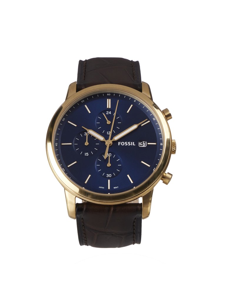 Fossil Brown Men's FS5849 Brown Minimalist Dress Watch | Verishop