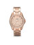 Riley ES2811 Elegant Japanese Movement Multifunction Stainless Steel Fashionable Watch - Rose-Gold