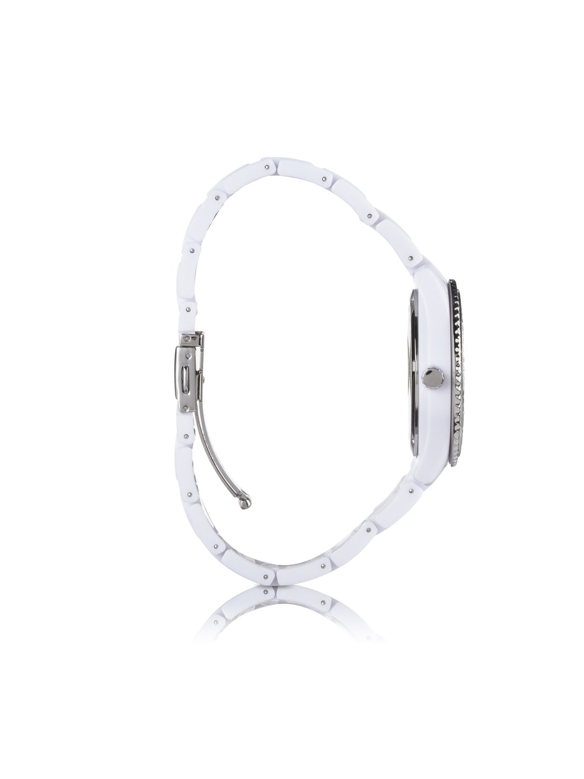Fossil Stella ES5151 Elegant Japanese Movement Fashionable Stella  Multifunction White Castor Oil Watch