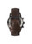 Townsman FS5437 Elegant Japanese Movement Fashionable Chronograph Brown Leather Watch