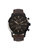 Townsman FS5437 Elegant Japanese Movement Fashionable Chronograph Brown Leather Watch - Brown