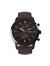Townsman FS5437 Elegant Japanese Movement Fashionable Chronograph Brown Leather Watch - Brown