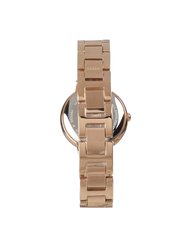 Virginia ES3284 Elegant Japanese Movement Fashionable Virginia Rose-Tone Stainless Steel Watch