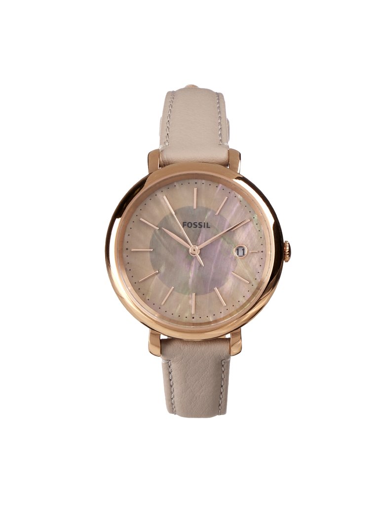 Women's ES5091 Rose Gold Jacqueline Dress Watch - Rose Gold