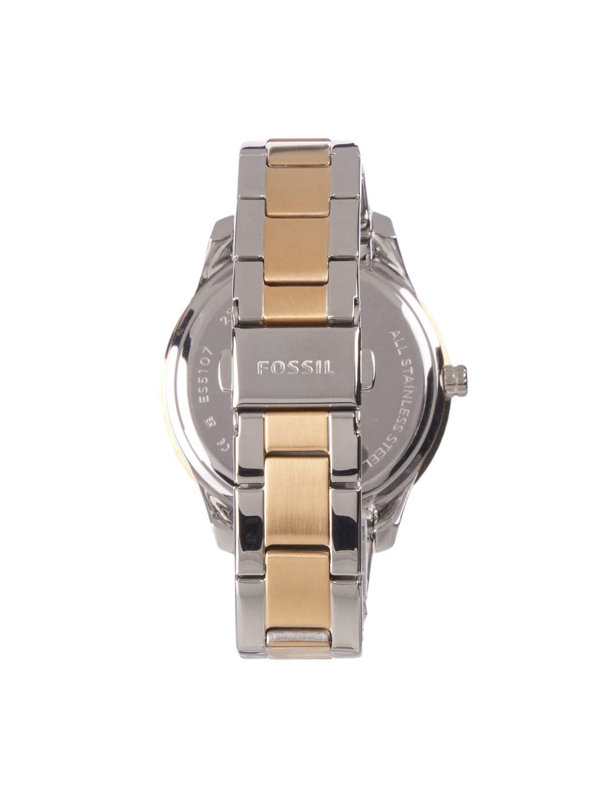 Fossil Gold/Silver Women's ES5107 Gold/Silver Stella Dress Watch