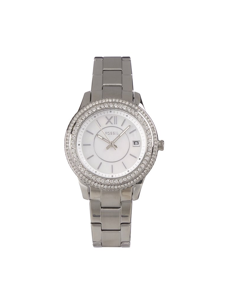 Women's ES5108 Silver Stella Dress Watch - Silver