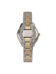 Women's ES5138 Gold Stella Mini Quartz Stainless Steel Three-Hand Watch