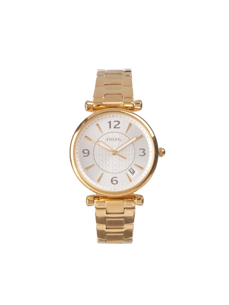 Women's ES5159 Gold Carlie Dress Watch - Gold
