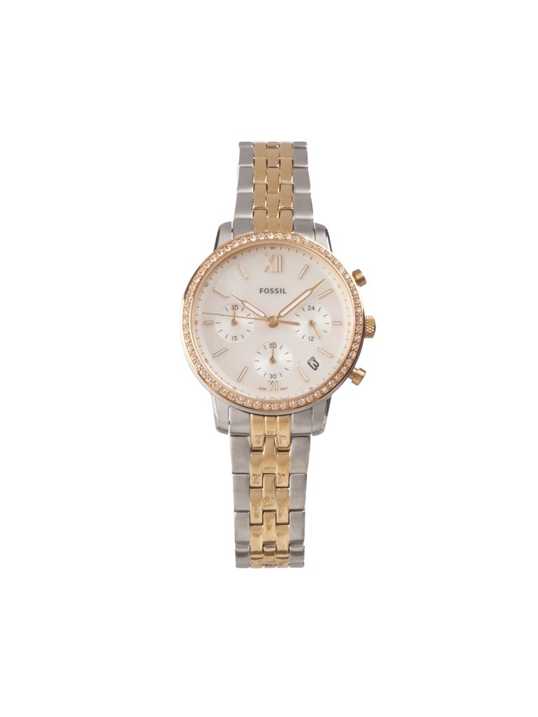 Women's ES5216 Gold/Silver Neutra Dress Watch - Gold/Silver