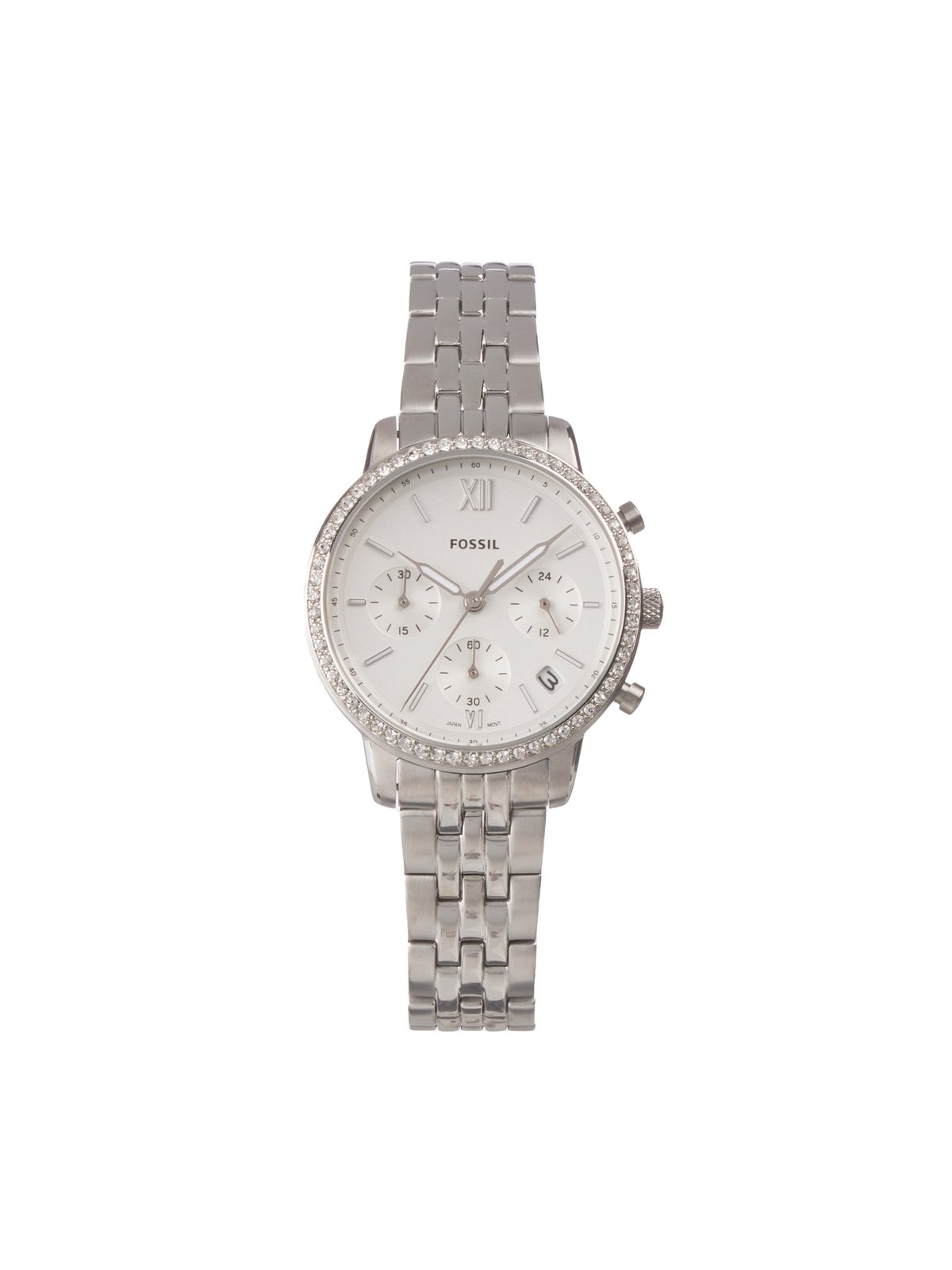 Fossil Silver Women's ES5217 Silver Neutra Quartz Stainless Steel