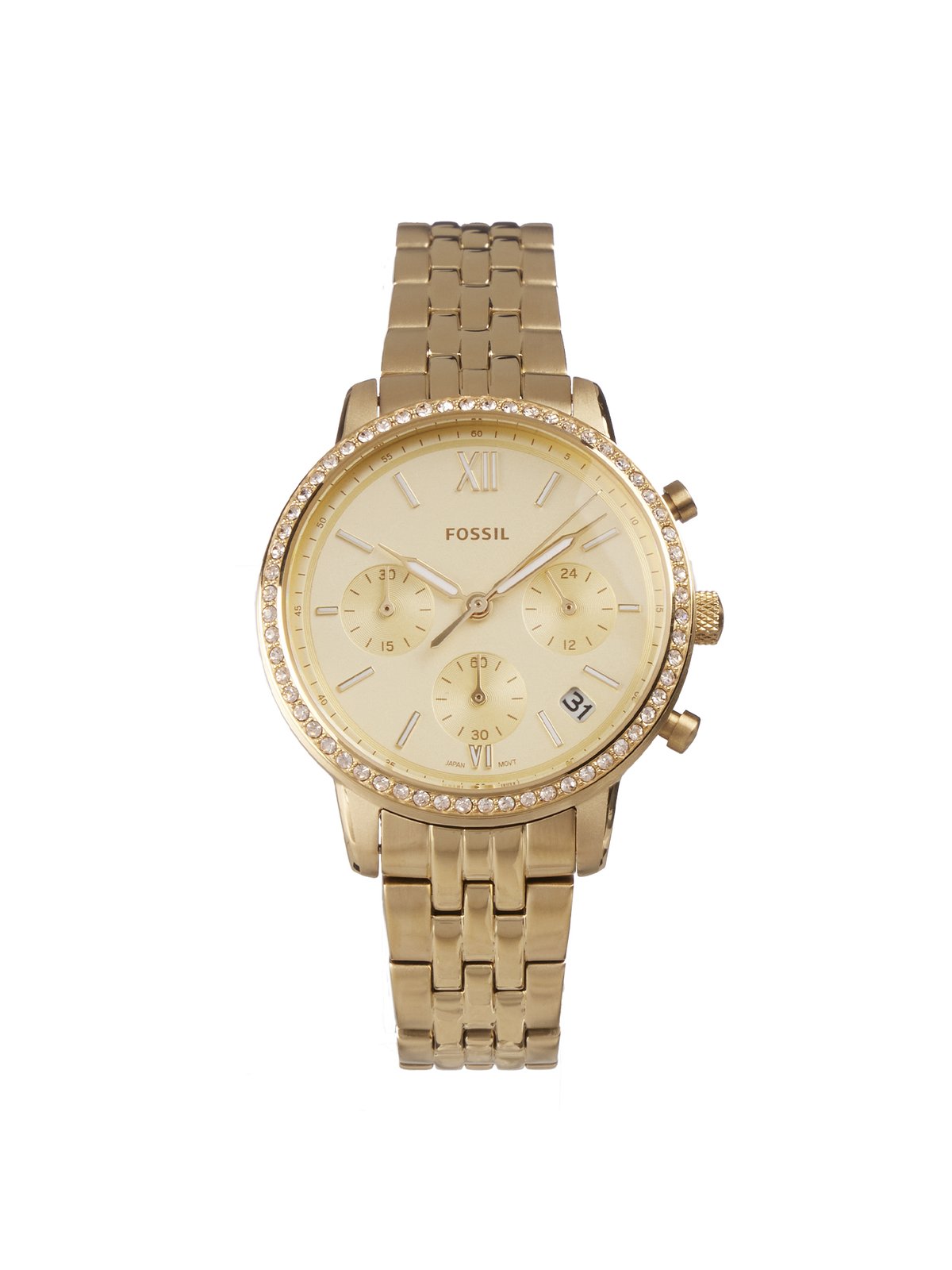 Fossil Gold Women's ES5219 Gold Neutra Dress Watch | Verishop