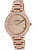 Womens Jesse ES3020 Pink Stainless-Steel Analog Quartz Fashion Watch - Pink