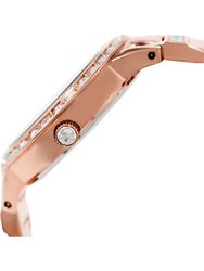 Womens Jesse ES3020 Pink Stainless-Steel Analog Quartz Fashion Watch