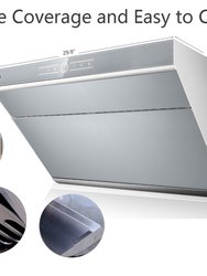 FOTILE JQG7501.G 30" Wall Mount Range Hood with 510 CFM Blower and 3 Fan Speeds - Silver Grey Tempered Glass