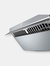 FOTILE JQG7501.G 30" Wall Mount Range Hood with 510 CFM Blower and 3 Fan Speeds - Silver Grey Tempered Glass