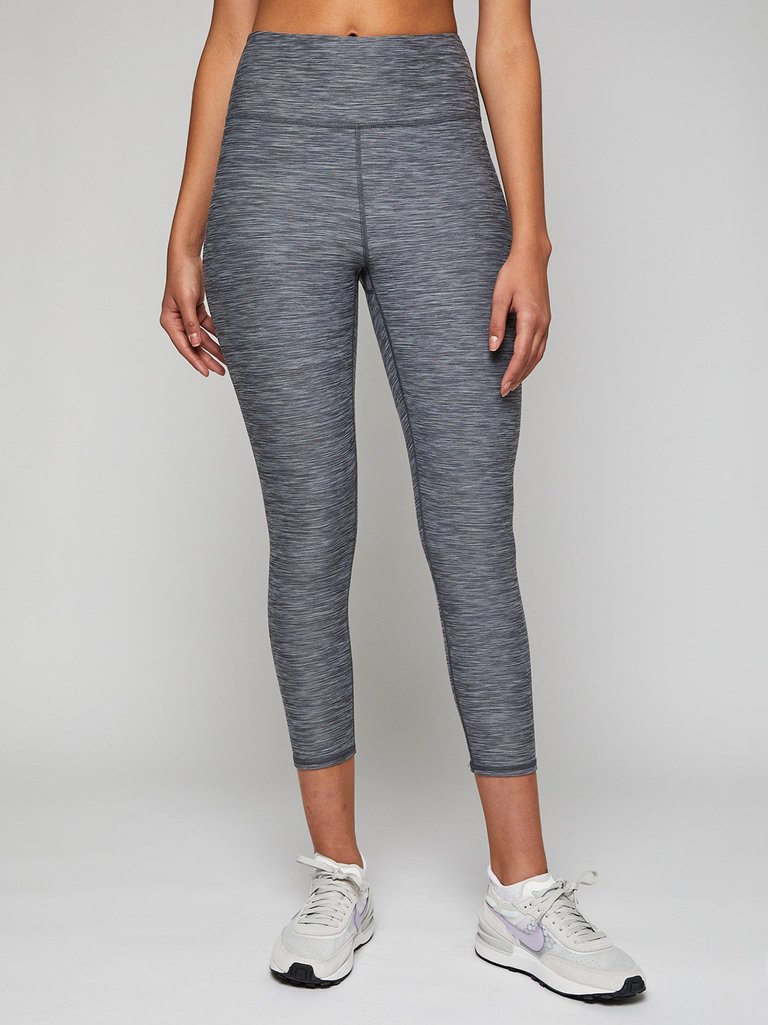 Arc Legging - Charcoal Space Dye