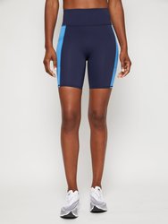 Plyo Short - Navy/ Cornflower