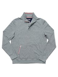 Rush Quarter Zip Pullover - Grey Heather