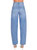 Double High Waist Band Barrel Jeans In Weston