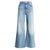 Frame Women's Le Palazzo High Waist Crop Wide Leg Jeans, Whimsy - Whimsy