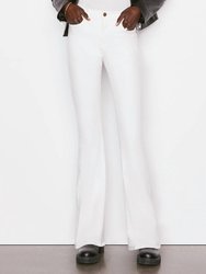 Le High Flare Jeans - Blanc