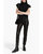 Le High Leather Pants In Noir - Noir