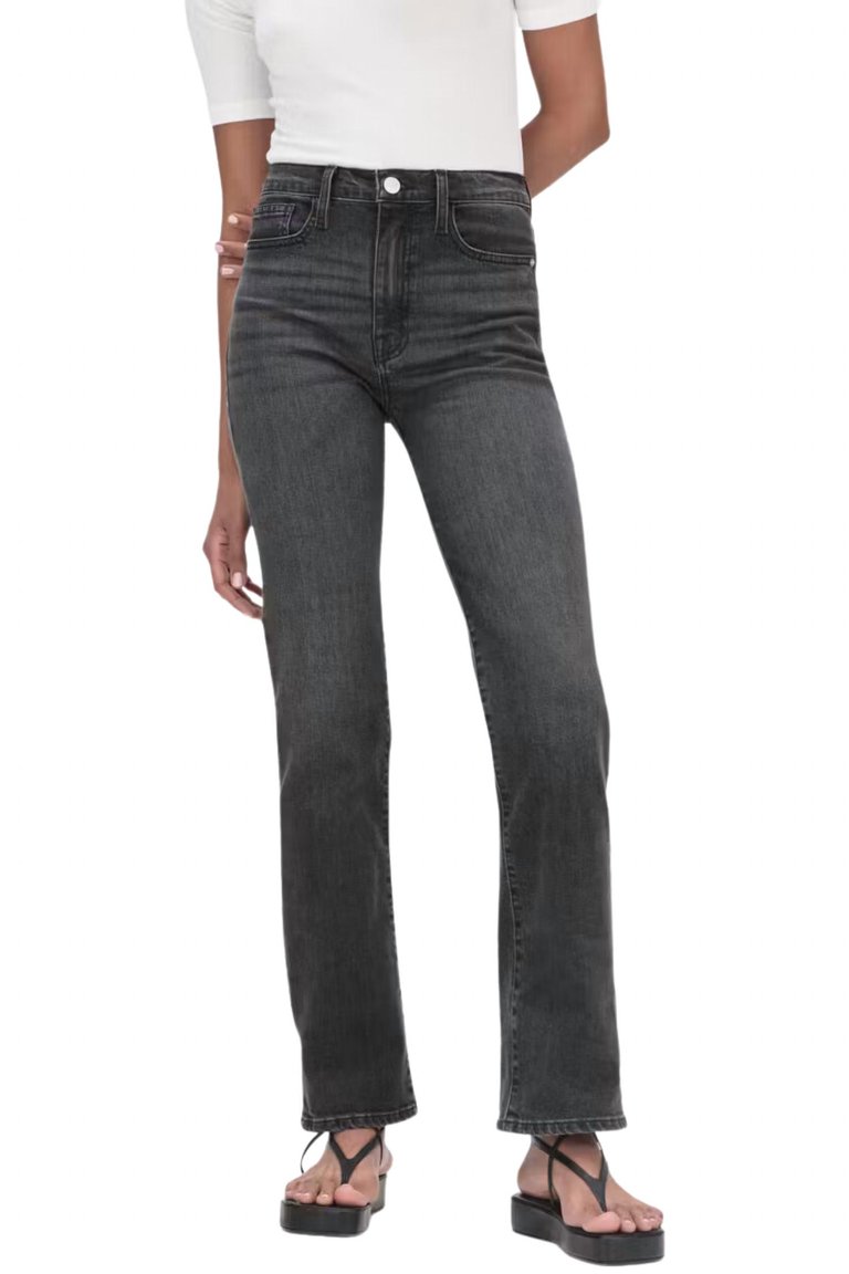 Le Jane Ankle Jeans In Obsidian - Obsidian