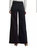 Le Palazzo Wide-Leg Jeans In Black