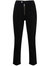 Le Super High Straight Exposed Zip Jean In Film Noir - Film Noir