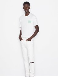 L'Homme Skinny Jeans - Blanc Rips