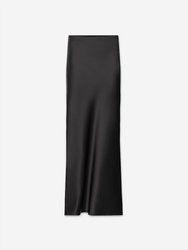 Long Silk Maxi Skirt