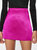 Seamed Mini Skirt - Magenta
