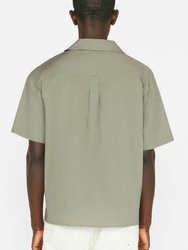 Soft Cotton Camp Collar Shirt
