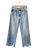 The Relaxed Straight Raw Fray Jeans In Divine Modern Chew