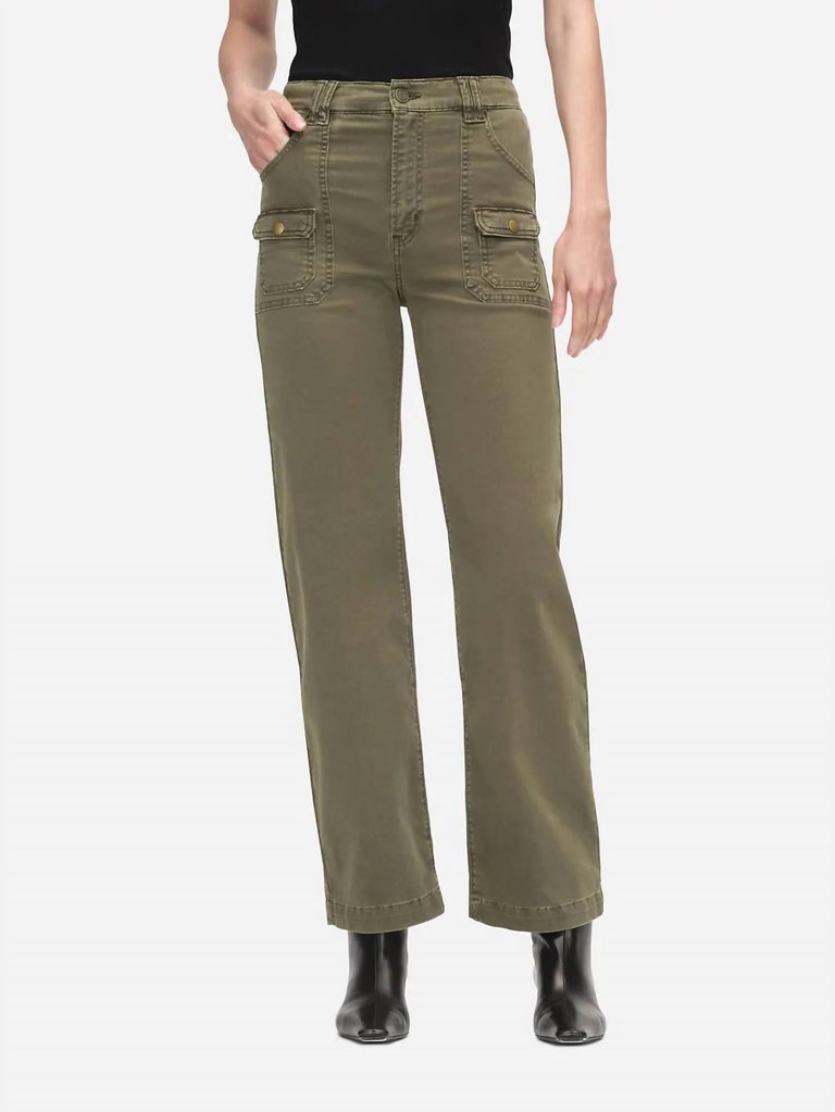 Utility Pocket Pant - Washed Winter Moss