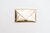 Evie Envelope Clutch In Gold - Gold