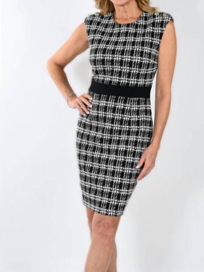 Frank Lyman Frank Lyman 233310 - Plaid Dress In Black product